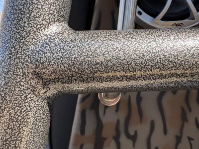 powder coating looks good